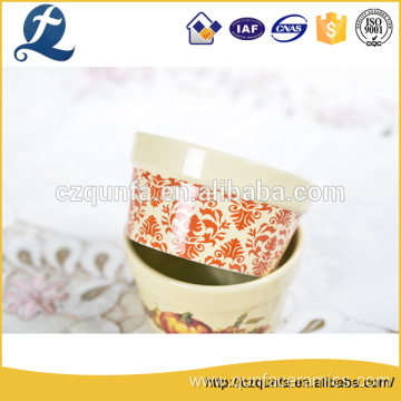 Wholesale price round bakeware ceramic ramekin